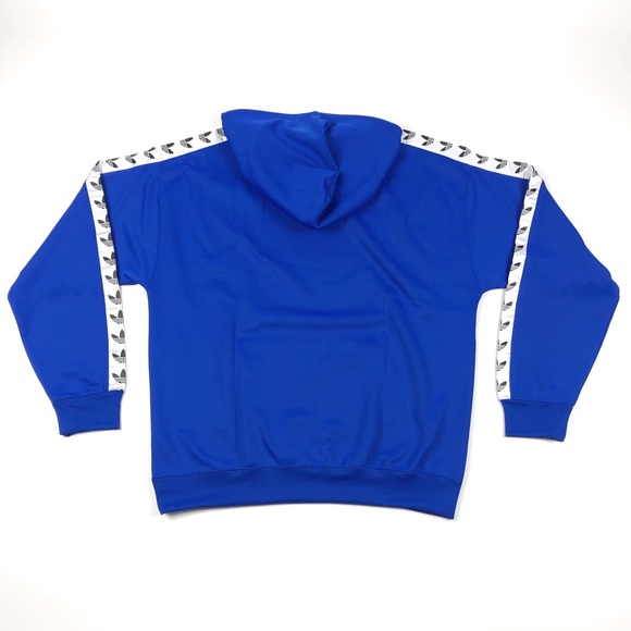 Rare Adidas Originals TNT Tape Trefoil Logo Hoodie - Picture 7 of 9